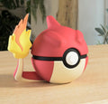 Charmeleon-Inspired 3D Printed Poké Ball – Fire-Type Display Collectible