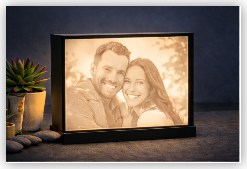 Custom LED Backlit Photo Light Box